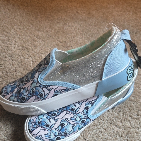 Disney Blue and Silver Kids Sneakers - Picture 9 of 9